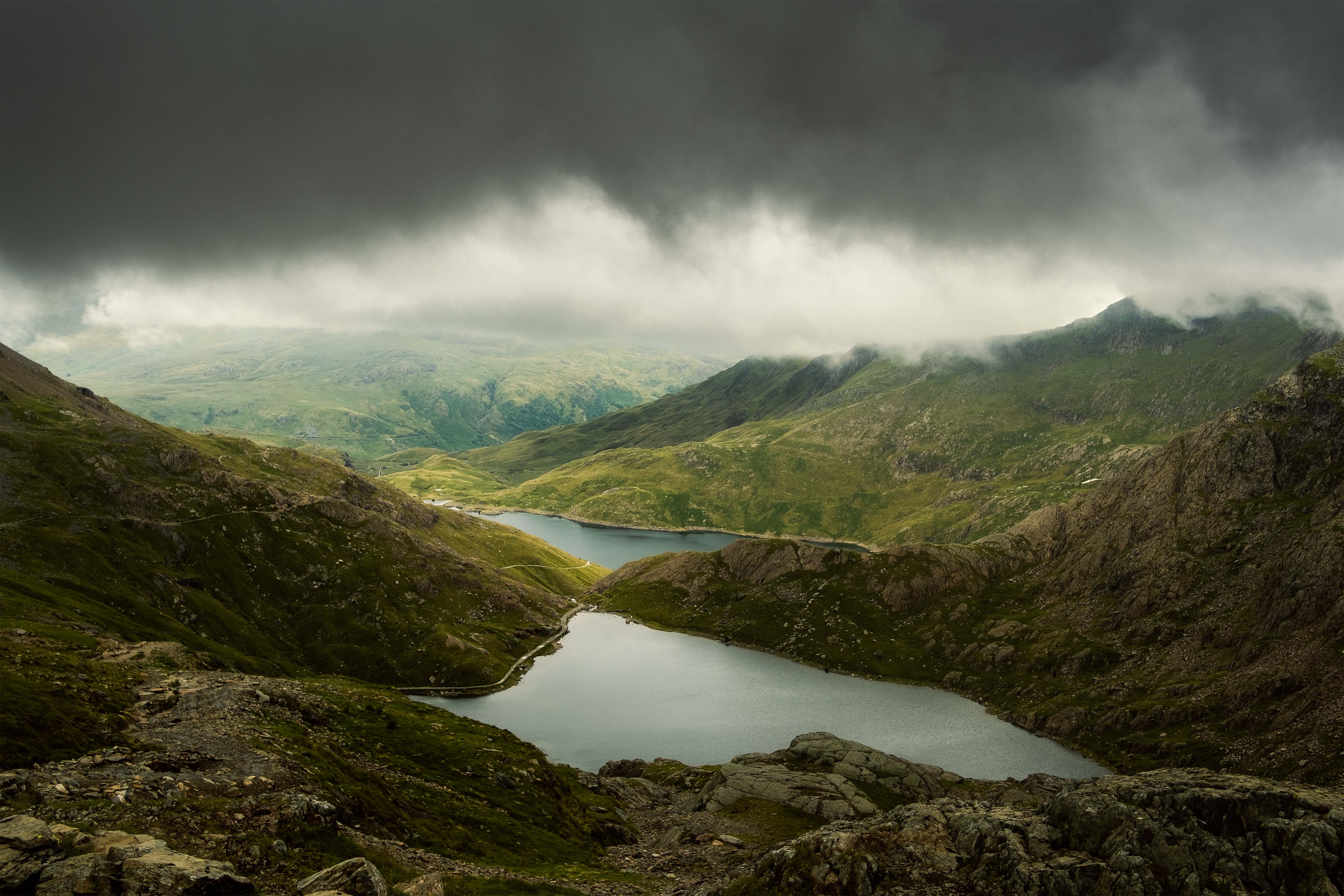 Snowdon Pyg track view